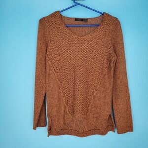 RDI Sweater Women's Size Small Brown Knit
